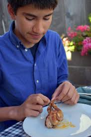 Roasted Quail, White Bean Salad, and Chateau d'Epire Savennieres Grand Cru  d'Anjou 2017 #Winophiles