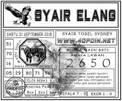 Pin Di Syair Togel Sydney