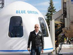 The countdown has begun for blue origin's first crewed spaceflight. Watch Jeff Bezos Blue Origin Launch Its New Shepard Rocket Wired