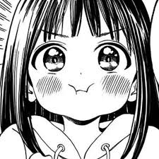 Black And White Manga Icons 