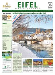 Maybe you would like to learn more about one of these? Eifel Gaste Journal Herbst Winter 2018 19 By Tourist Information Bitburger Land Issuu