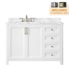 When making a selection below to narrow your results down, each selection made will reload the page to display the desired results. Sink On Left Side Bathroom Vanities Bath The Home Depot