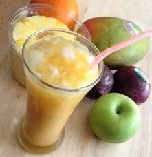 Mango Orange Pineapple Apple Passion Fruit Smoothie Recipe Passion Fruit Smoothie Summer Fruit Drinks Fruit