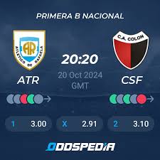 Atletico de Rafaela vs Club Atlético Colón Betting Odds