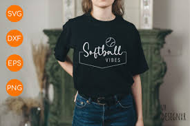 Download Softball Vibes Svg Design Graphic By Urdesignxr Creative Fabrica