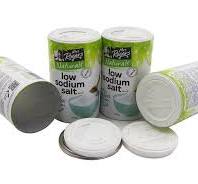 Custom design craft paper pakage shaker tube aluminium foil containers for  food powder