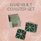 Coaster Set and Holder Clay Hand Building Class