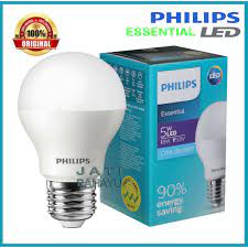 Jual lampu philips led 14.5 watt dengan harga rp52.777 dari toko online si terang mandiri, jakarta barat. Philips Lampu Led Essential 5w 5 Watt Putih Cool Daylight Shopee Indonesia
