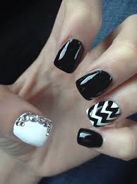 Uñas acrílicas, guia super completa totalmente gratis. Disenos De Unas Acrilicas Color Negro Diseno De Unas
