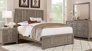 Cindy Crawford Home Belle Haven Gray 5 Pc King Panel Bedroom King Size Bedroom Furniture Bedroom Sets Queen Bedroom Furniture Sets