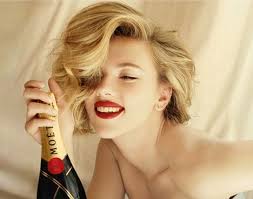 Scarlett Johansson for Moët & Chandon 2011 Campaign