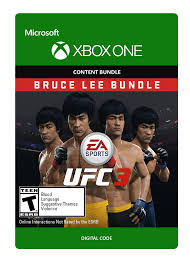 If you've played a previous ufc game on playstation 4 or xbox one you can play as him for free in ea . Amazon Com Ufc 3 Bruce Lee Bundle Xbox One Digital Code Video Games