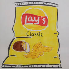 Lay S Classic Chips Drawing By Dhalie Fortin Drawing Bag 500 Drawing Prompts Sketch Book Also chip drawing bag doritos available at png transparent variant. lay s classic chips drawing by dhalie