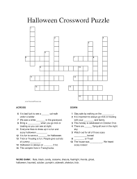 Then you probably can't resist the mystery of a good puzzle. Halloween Crossword Puzzle Worksheet Have Fun Teaching Halloween Crossword Puzzles Crossword Puzzle Have Fun Teaching