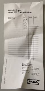 Ikea Zettelwahnsinn