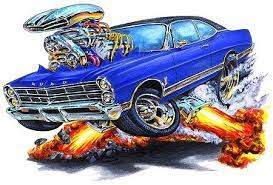 Maddmax Design 1967 Ford Galaxie 500 Muscle Car T Shirts Apparel Ford Galaxie Car Cartoon Ford Galaxie 500
