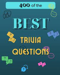 Whether you have a science buff or a harry potter fanatic, look no further than this list of trivia questions and answers for kids of all ages that will be fun for little minds to ponder. 400 Of The Best Trivia Questions Fun And Challenging Trivia Questions Play With The Your Family Or Friends Tonight And Become A Champion 400 Questi Paperback Brain Lair Books