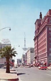 Central Van Buren 1950s Arizona History Street Scenes Arizona