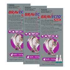 Check spelling or type a new query. Bravecto Plus Spot On For Large Cats 6 25 12 5kg 6 Pack 129 05