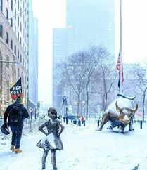 Snow In New York Lugares Increibles Fotos Beautiful