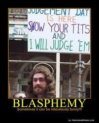 They are modern cultural artifacts that become famous through 'soc. Blasphemous Memes