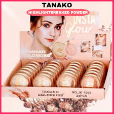 TANAKO COLORKISS INSTA GLOW HIGHLIGHTER BAKED POWDER (JK-1065) | Shopee  Malaysia