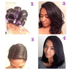 By Fluffcoif Some Of You Have Asked How I Straighten My Hair Well Here It Is 1 I Ro Straightening Natural Hair Natural Hair Styles Roller Set Natural Hair