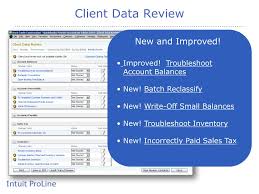 Professional services at industry lowest price. Ppt 2010 What S New For Accounting Professionals From Intuit Proline Powerpoint Presentation Id 1668261