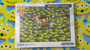 Weiterführende links zu toy story 4 impossible 1000 teile puzzle. Clementoni Impossible 1000 Piece Puzzle Toy Story 4 Aliens Youtube