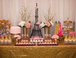No shower is complete without bridal shower decorations! Party Simplicity Paris Themed Bridal Shower Inspiration