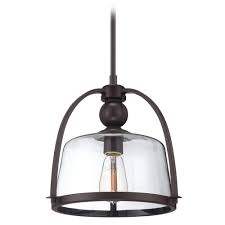 Farmhouse Pendant Light Bronze Piccolo By Quoizel Lighting Qpp1401wt Destination Lighting