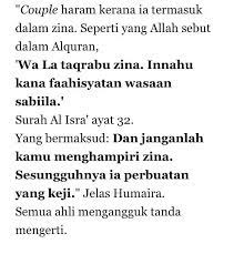 Dan janganlah kalian mendekati zina; Dakwah Islamiah Luaskandakwah Twitter
