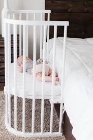 Our Innovative Anchoring System Uses An Anchor Strap That S Positioned Between The Mattress And Boxspring To Easil Pink Baby Room Bedside Sleeper Baby Cribs
