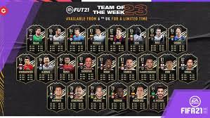 For the two people who do league sbcs in fifa 21, here you go. Updated Fifa 21 Totw 23 Live Team Of The Week 23 Released What If Upgrades Release Date Countdown Leaks How To Get In Forms And Everything You Need To Know