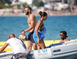 She is a french nurse and together they. Real Madrid Ace Karim Benzema Jet Ski In Ibiza Daily Mail Online