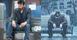 Keanu Reeves Recreated The Sad Keanu Meme For His Comic