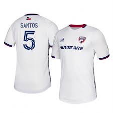 Santos fc match worn jersey brazilian soccer shirt rare model. Thiago Santos Fc Dallas Jersey 2020 21 Away Short Sleeve