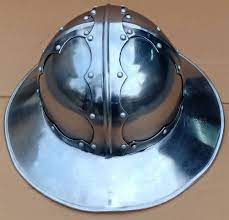 Kettle Hat Armor Helmet Medieval Knight Crusader Steel Etsy Armor Helmet Medieval Knight Knight Crusader