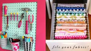 Craft room organization and storage are a vital part of crafting because supplies left in disarray can leave you feeling stifled and uninspired. 50 Craft Room Organization Ideas