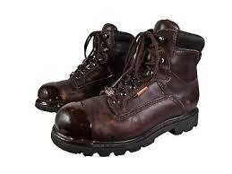 Brown Heavy-Duty Leather Boots