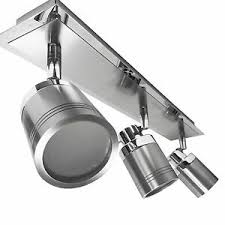 Saxby lighting 39167 knight 3 light bathroom chrome ceiling spotlight. Ip44 Modern Chrome Flush Bathroom Ceiling Spot Light Spotlight Bar Zone 1 2 3 Ebay