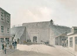 La Porte Saint Jean Vers 1850 Canada History Quebec City Quebec Canada