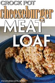I have found that cheddar cheese works best in this recipe for the authentic cheeseburger flavor. Crock Pot Cheeseburger Meatloaf Humorous Homemaking