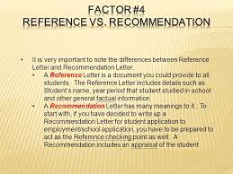 Cover letters provide a venue for you to discuss your technical and transferrable skills illustrated by solid examples. What Is The Difference Between Letters Of Recommendation And References