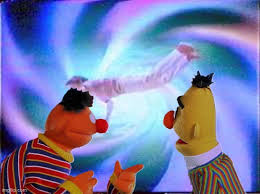 Bert interrupts "Finding Nemo" with a concern