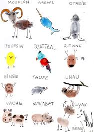 The french alphabet is based on the 26 letters of the latin alphabet, uppercase and lowercase, with five diacritics and two orthographic . Artsy Wednesdays Animals Alphabet Frifemme