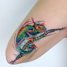 Chameleon tattoos designs, ideas and meaning | tattoos for you. 35 Colorful Chameleon Tattoo Ideas Cheerful Designs That Will Make You Smile Check More At Http Tattoo Journal Com Best Chameleon Tattoo Designs Meanin Dovme