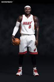 Masterpiece 1 6th Scale Nba Collection Lebron James Lebron James Celebrity Barbie Dolls Eddie Guerrero