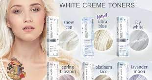 Image Result For Ion Bright White Toner Toning Blonde Hair White Toner Ion Hair Color Chart