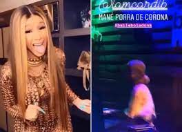 Meme Corona Cardi B Celoteh Bijak